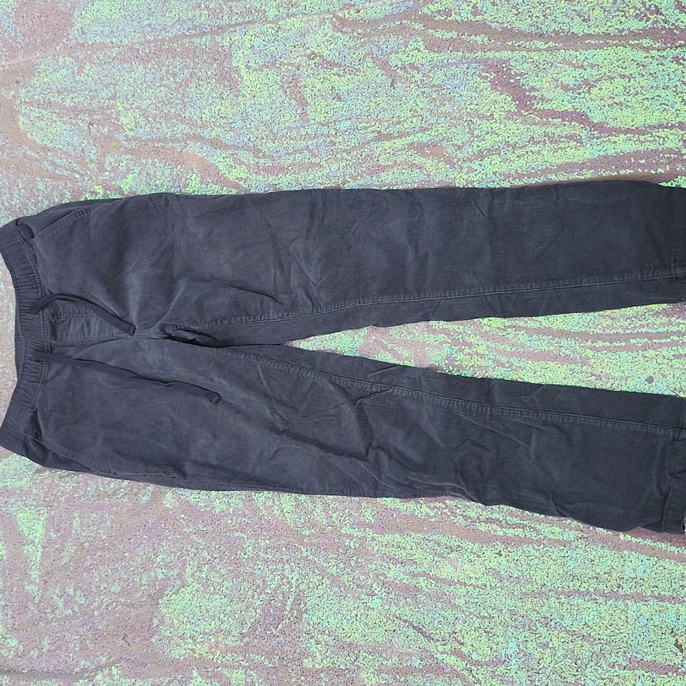 Katin Gray Corduroy Pants Size S/M Pockets!